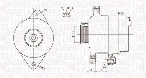 Magneti marelli generator - magneti,